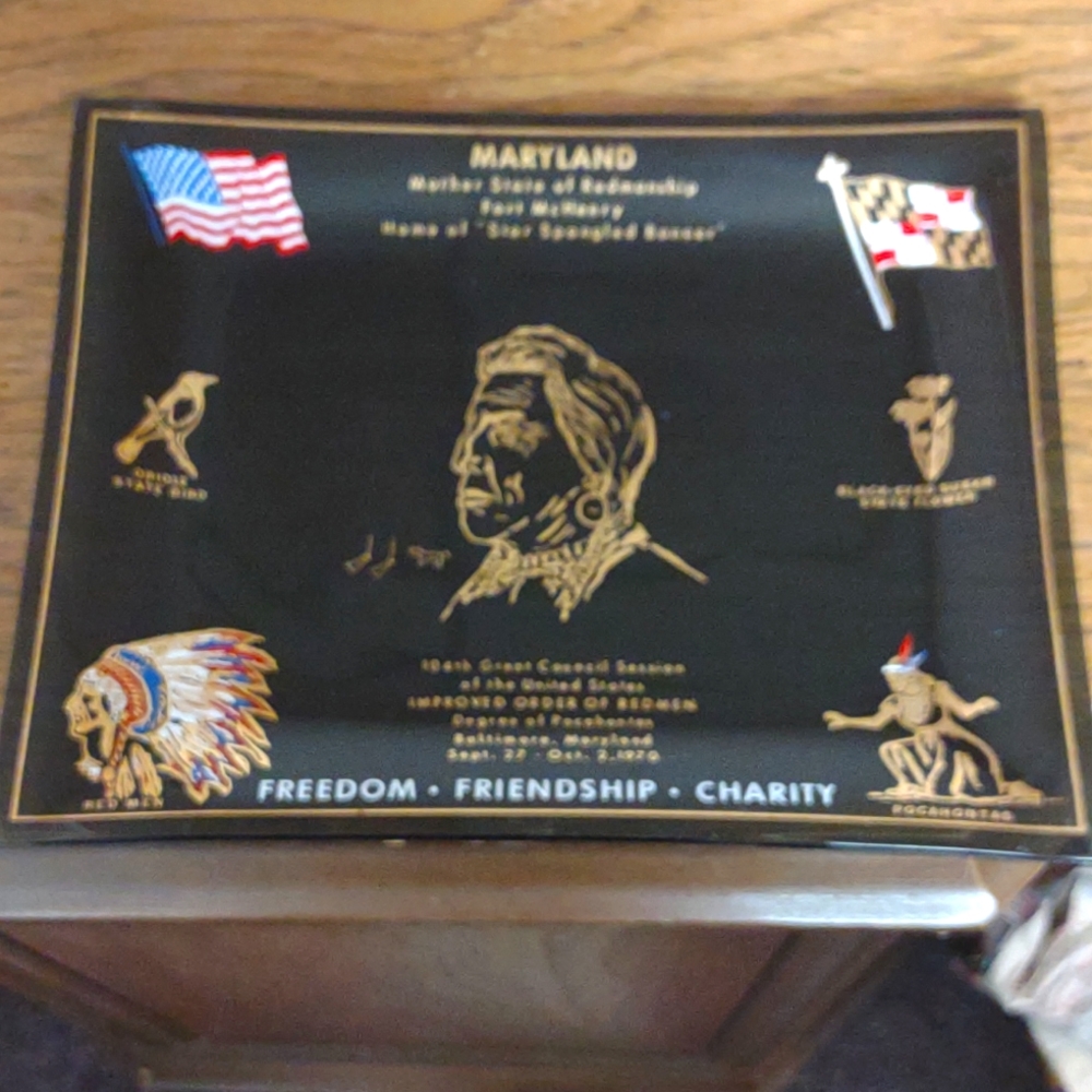 Maryland Redmanship plate